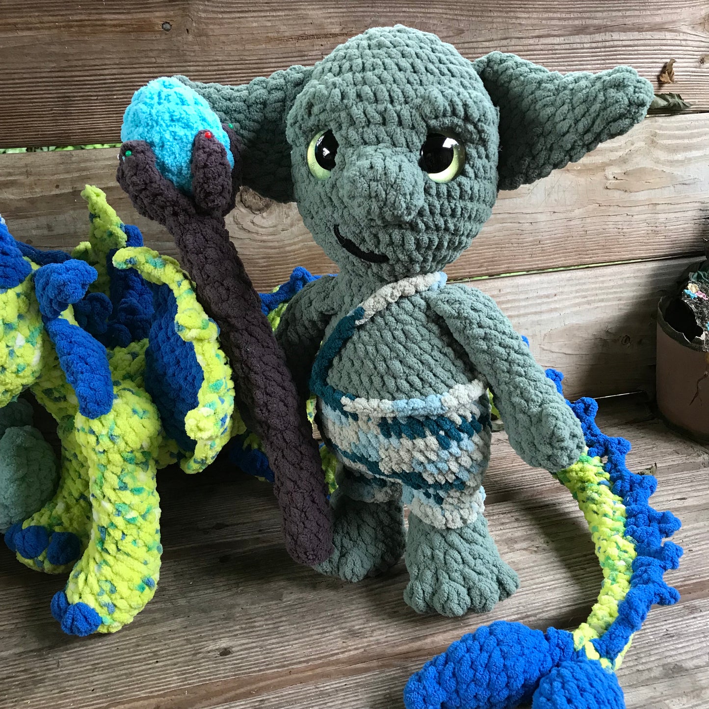 Woodland Troll with Staff