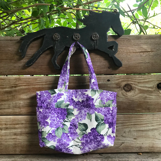 Blue Hydrangea Project Bag