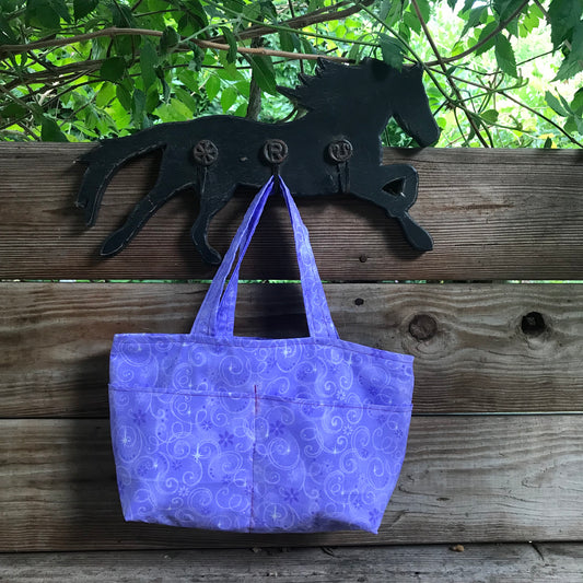 Lilac Blue Project Bag