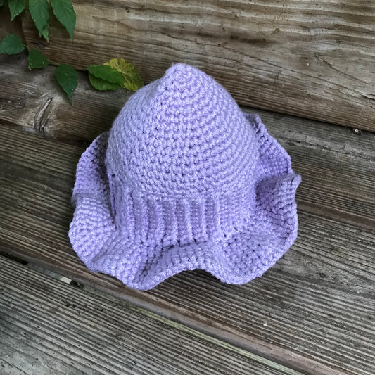 Purple Child’s Foxglove Hat